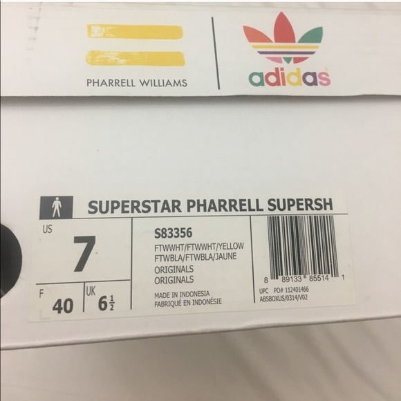 Adidas Women's Black and Gold Sneakers - Picture 5 of 5